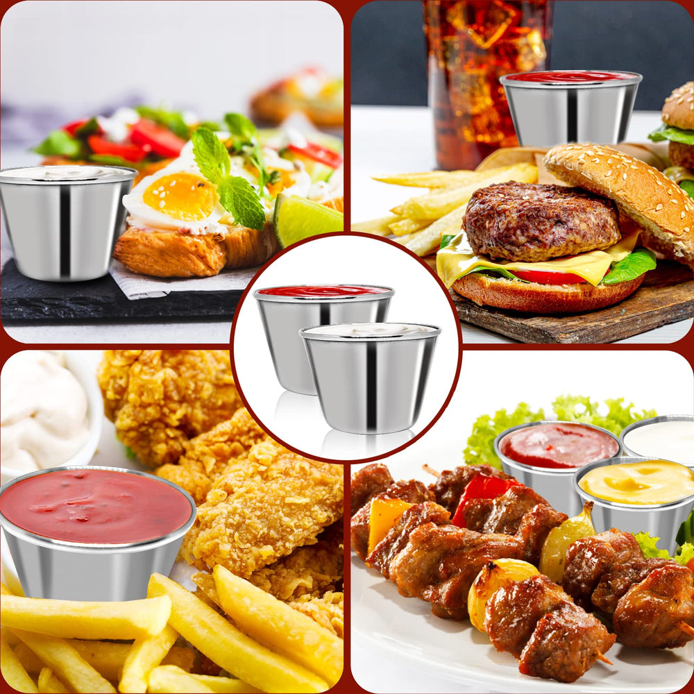 DJZZ comparaison d'échelle avec cuillère pour visualiser taille 2,5 oz pratique