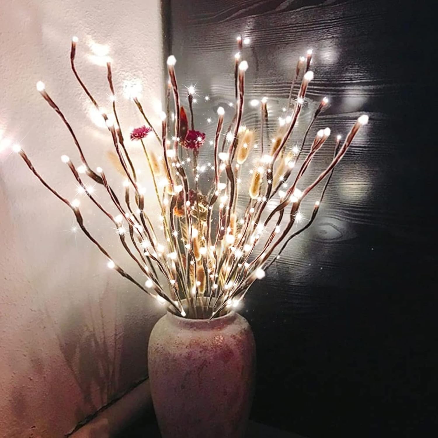DK177 vue avant de la branche lumineuse, ajoute chaleur décorative