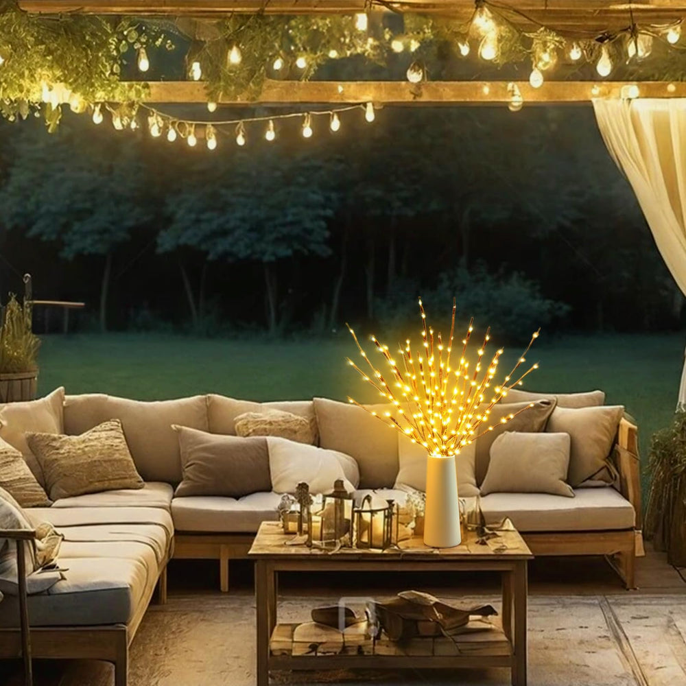 DK177 gros plan des LED montrant une lumière blanc chaud agréable