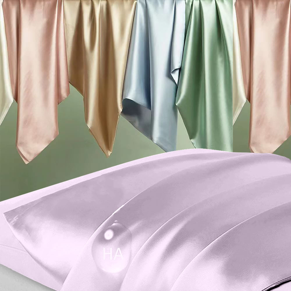 DKBslik gros plan texture soie Mulberry, glisse réduisant friction