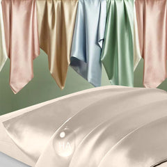 DKBslik gros plan sur la texture de soie Mulberry, douceur visible et durable