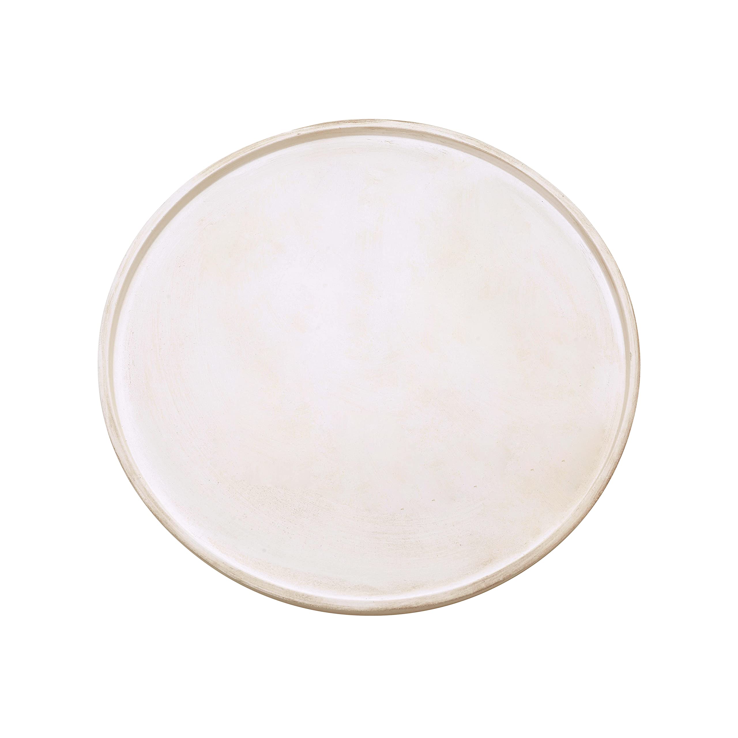 DN DECONATION plateau avant décoratif blanc vintage, met en valeur la table
