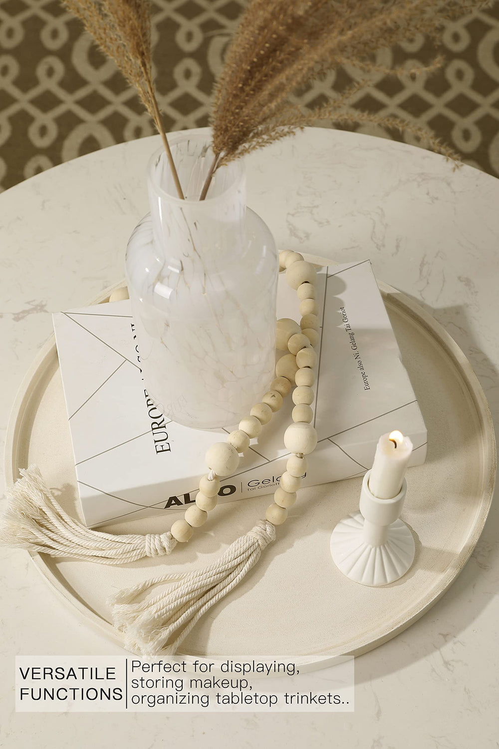 DN DECONATION plateau sur coiffeuse, organise maquillage et bijoux facilement