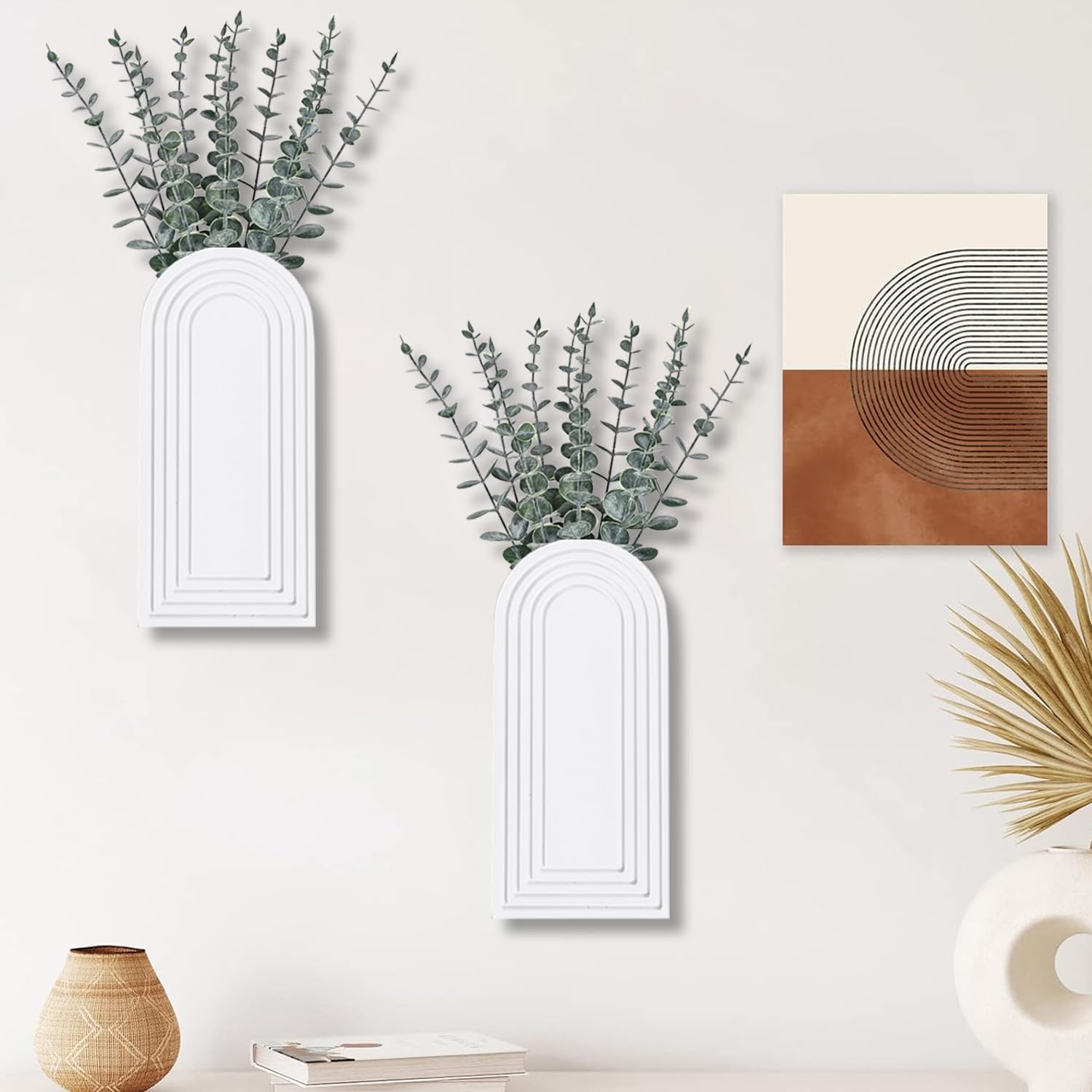 Dnnnii vase en décor salon créant atmosphère chaleureuse et élégante