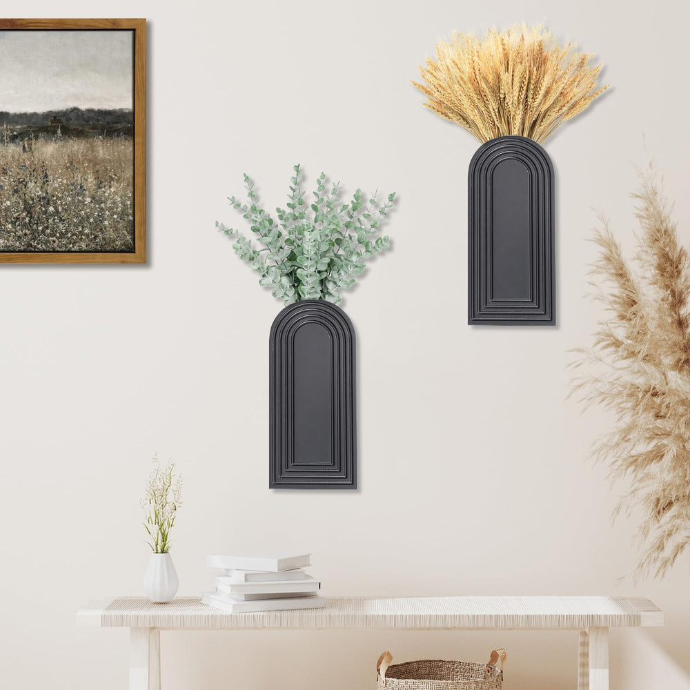 Dnnnii vase mural installé en salle de bain, décor résistant et élégant