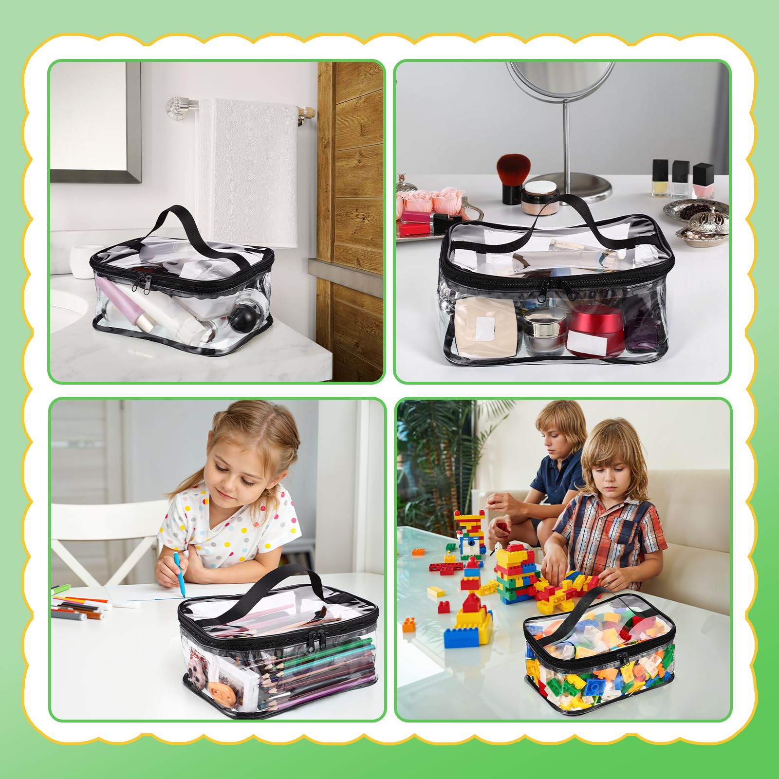 Dntorx sac dans valise protégeant jouets et articles de toilette en voyage