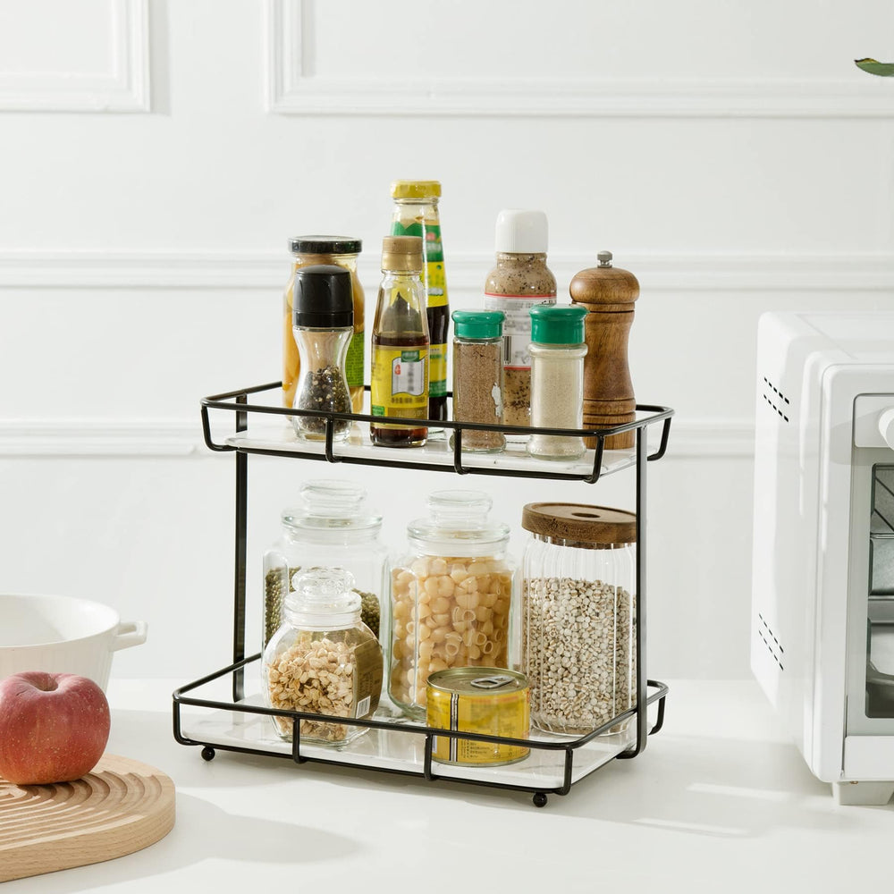Dobbyby plateau inférieur rempli de crèmes et accessoires pour rangement organisé