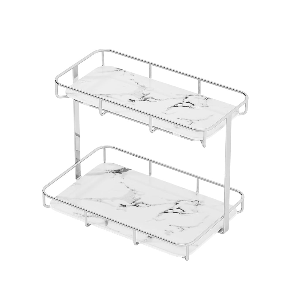 Dobbyby présentoir utilisé sur une coiffeuse pour routine rapide