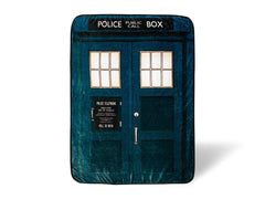 Doctor Who couverture TARDIS face avant décor style et confort