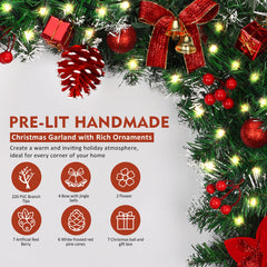 DOIOWN éclairage 100 LED offrant chaleur et modes variés