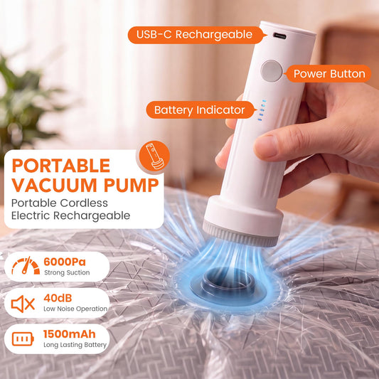 Doitoy pompe électrique en main pour aspiration rapide et facile