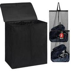 DOKEHOM panier face noir montrant grande capacité