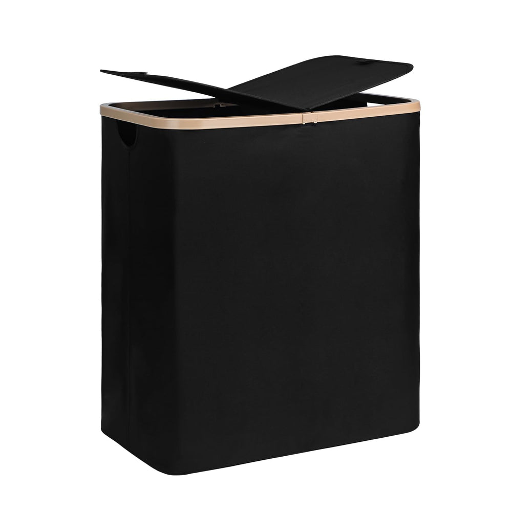 DOKEHOM vue avant du panier noir montrant capacité et design élégant