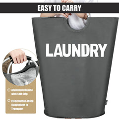DOKEHOM poignée renforcée prise en main facile pour transporter beaucoup de linge