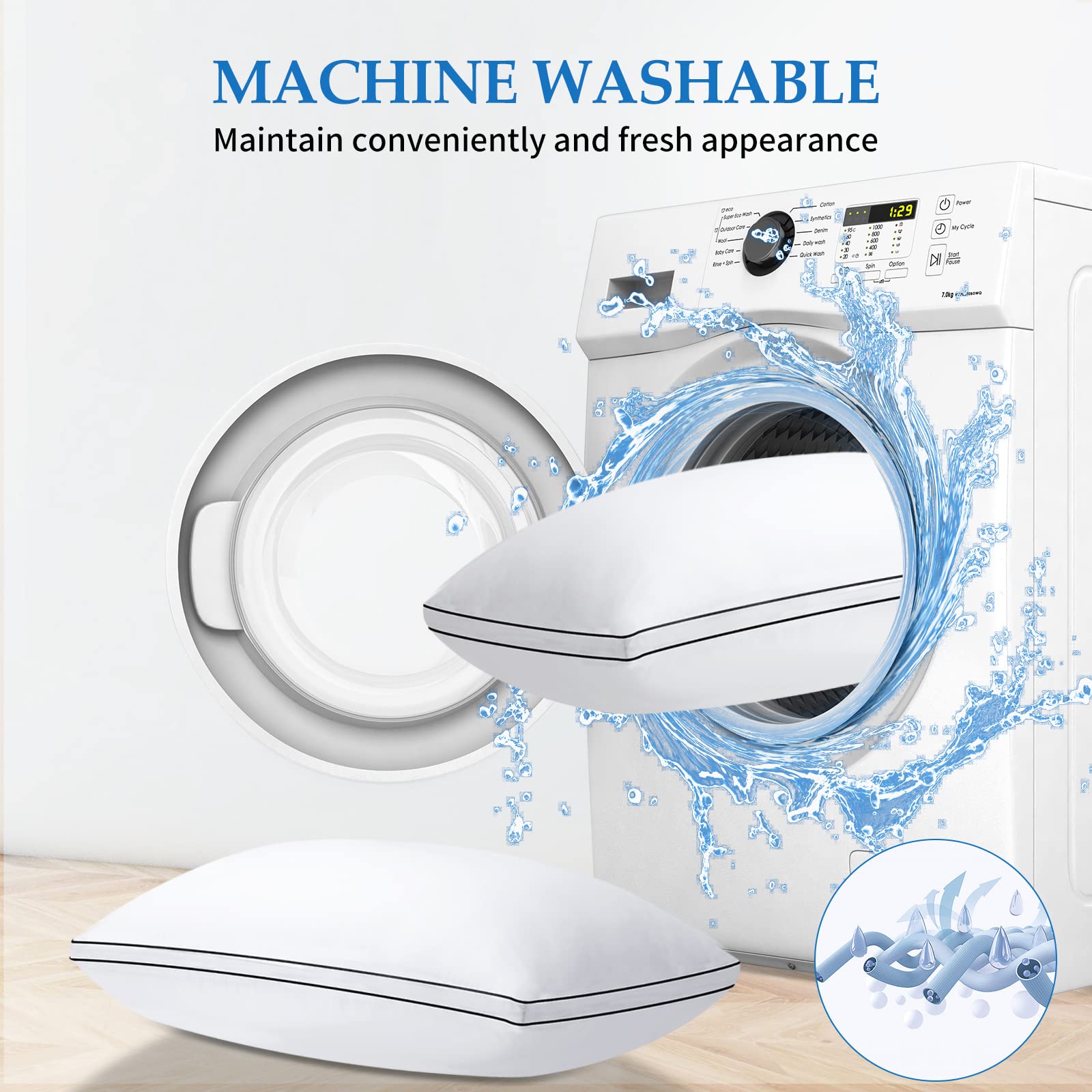 DolceLuna étiquette matériau indiquant fibres polyester sécurisées