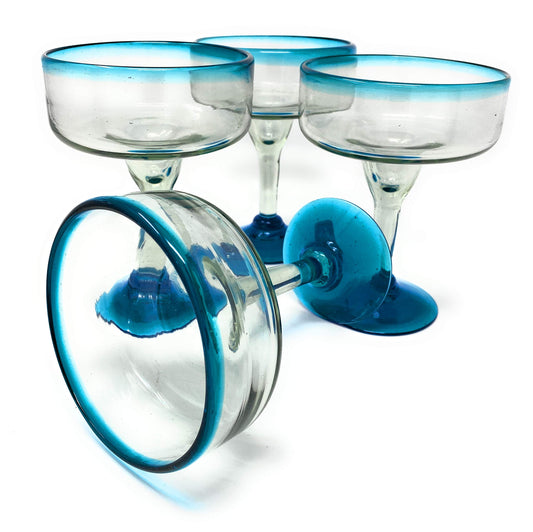 Dos Sueños verre margarita face montrant design artisanal et couleur vive