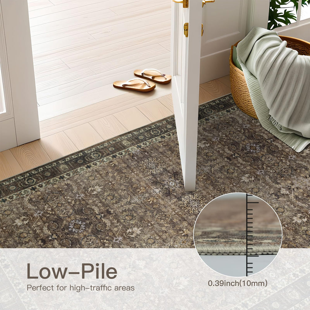 Dotiiorug tapis en salon complétant mobilier et créant zone confort