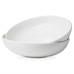 DOWAN bol de service face montrant finition blanche et style épuré pour présentation