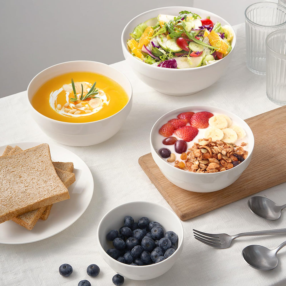 DOWAN bol rempli salade illustrant service convivial et pratique