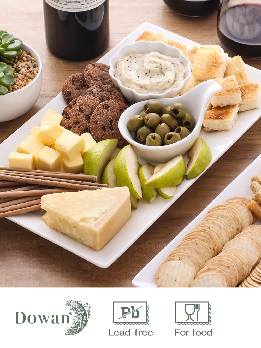 DOWAN plateau dans le four, résistance à la chaleur pour cuisiner