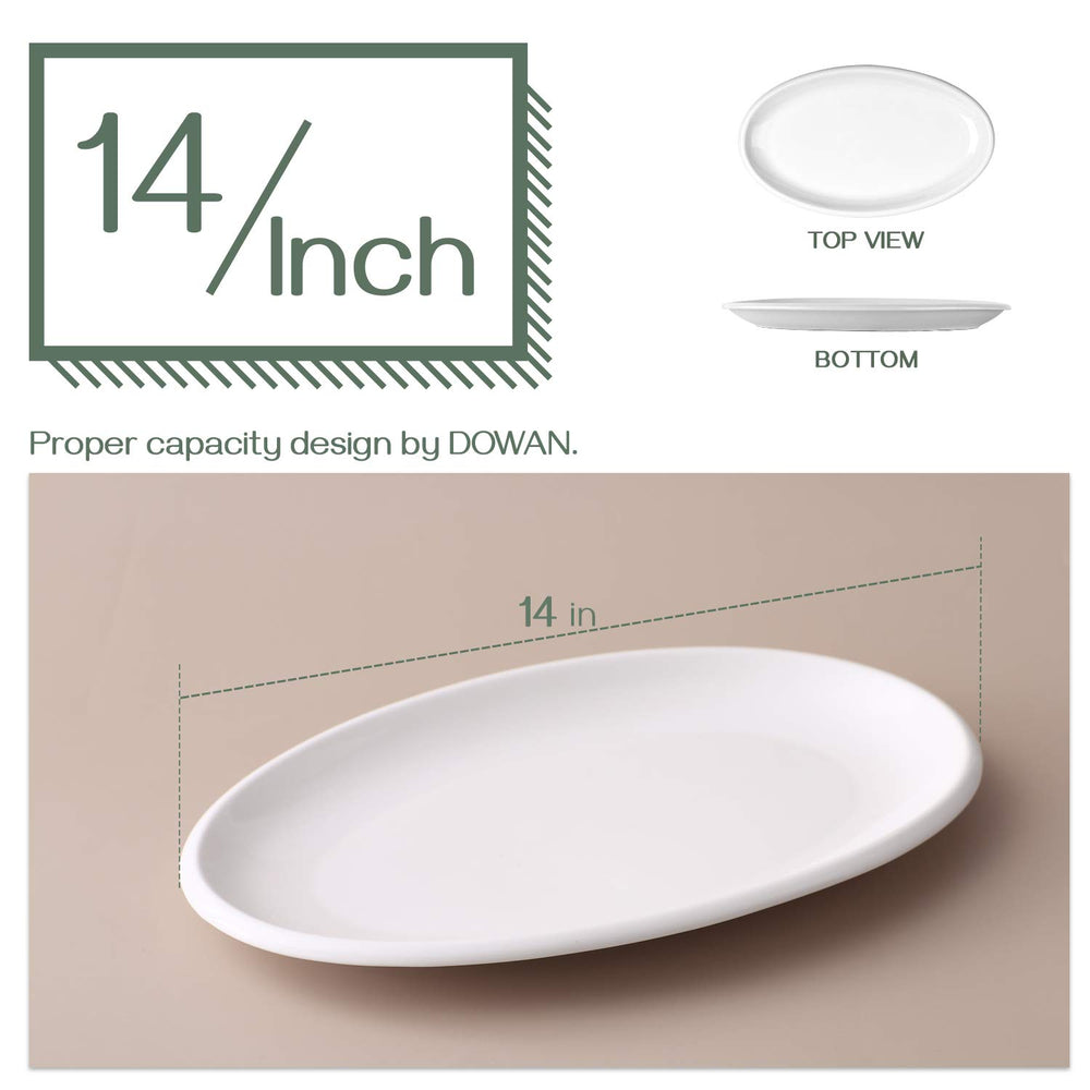 DOWAN plateau en usage avec viande rôtie illustrant présentation soignée pour invités