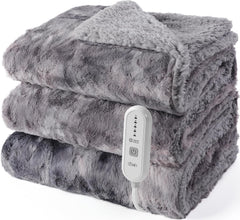 Dowin plaid chauffant face avant montrant confort immédiat
