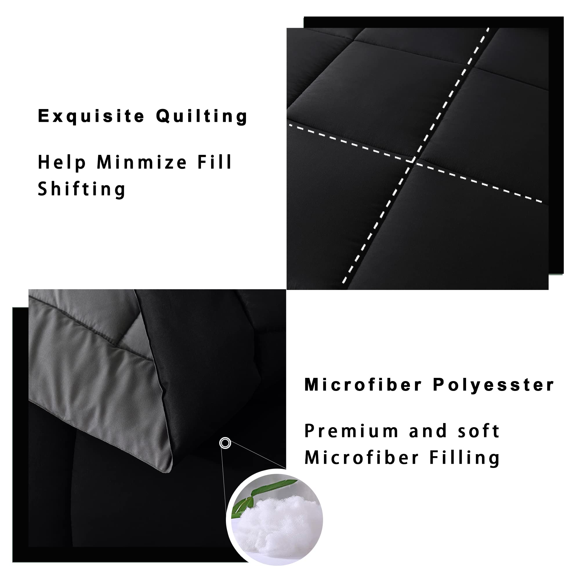 DOWNCOOL coin avec attaches pour fixation et stabilité du lit
