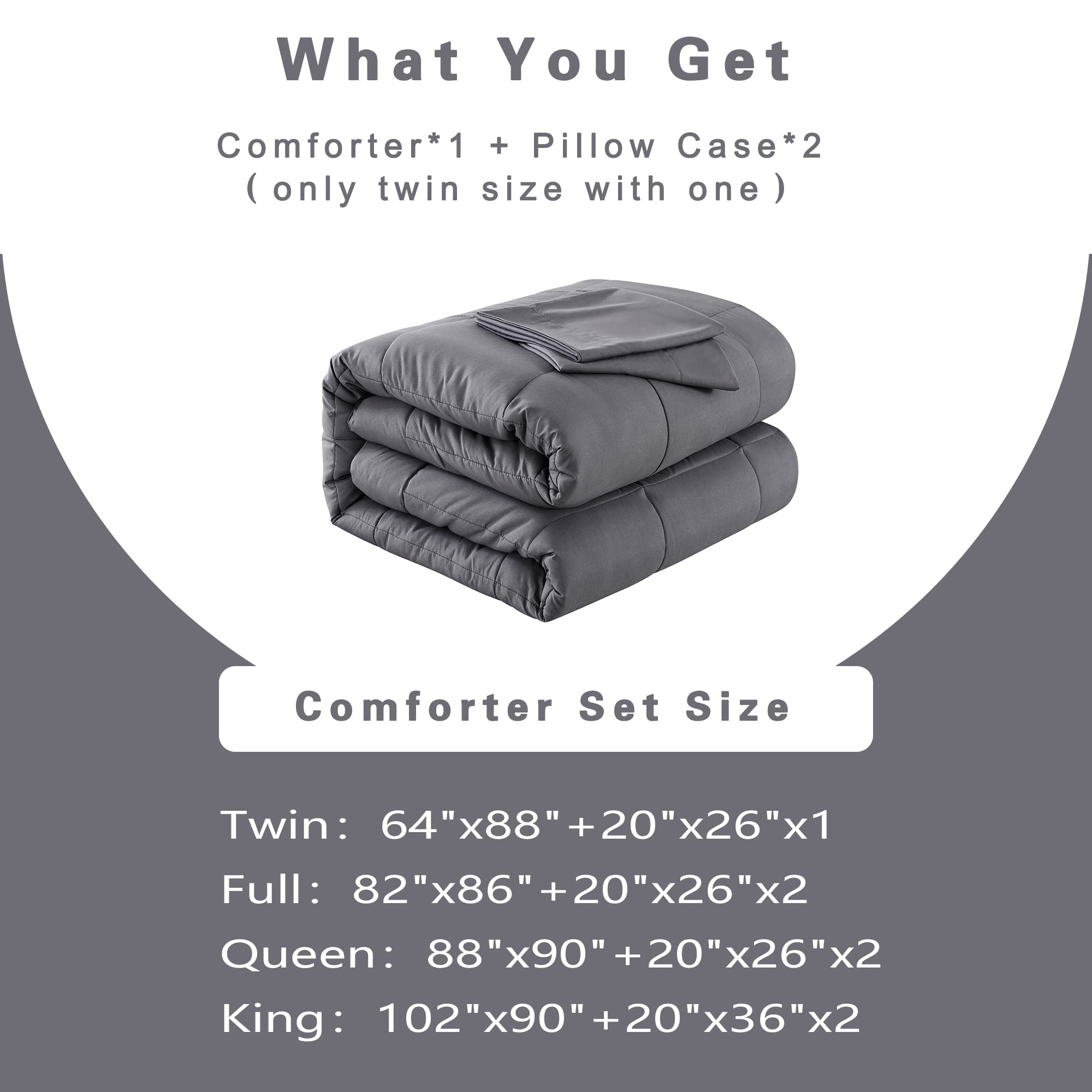 DOWNCOOL comparaison taille avec mètre montrant dimensions 82x86 pouces