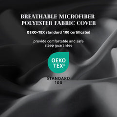 DOWNCOOL gros plan microfibre douce pour confort silencieux