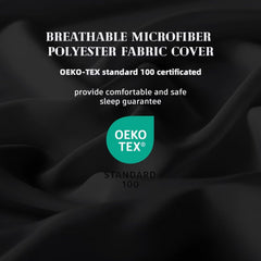 DOWNCOOL zoom sur la matière microfibre douce et anti-bruit bénéfice confort