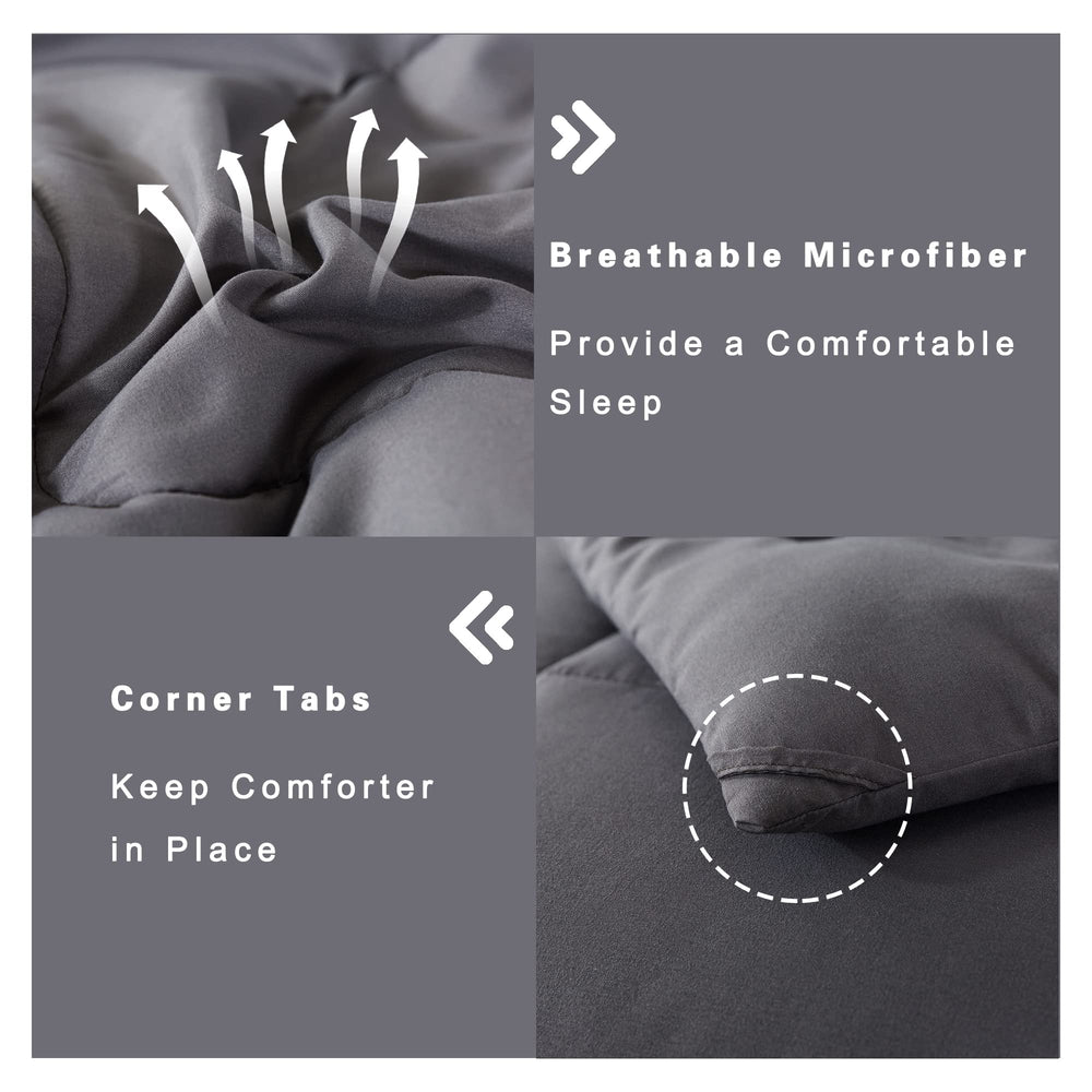 DOWNCOOL couette installée sur lit illustrant look moderne et cosy
