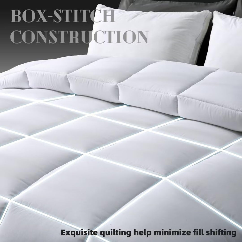 DOWNCOOL couette sur lit stylisé offrant aspect accueillant et cosy