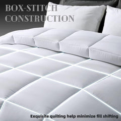 DOWNCOOL couette sur lit stylisé offrant aspect accueillant et cosy
