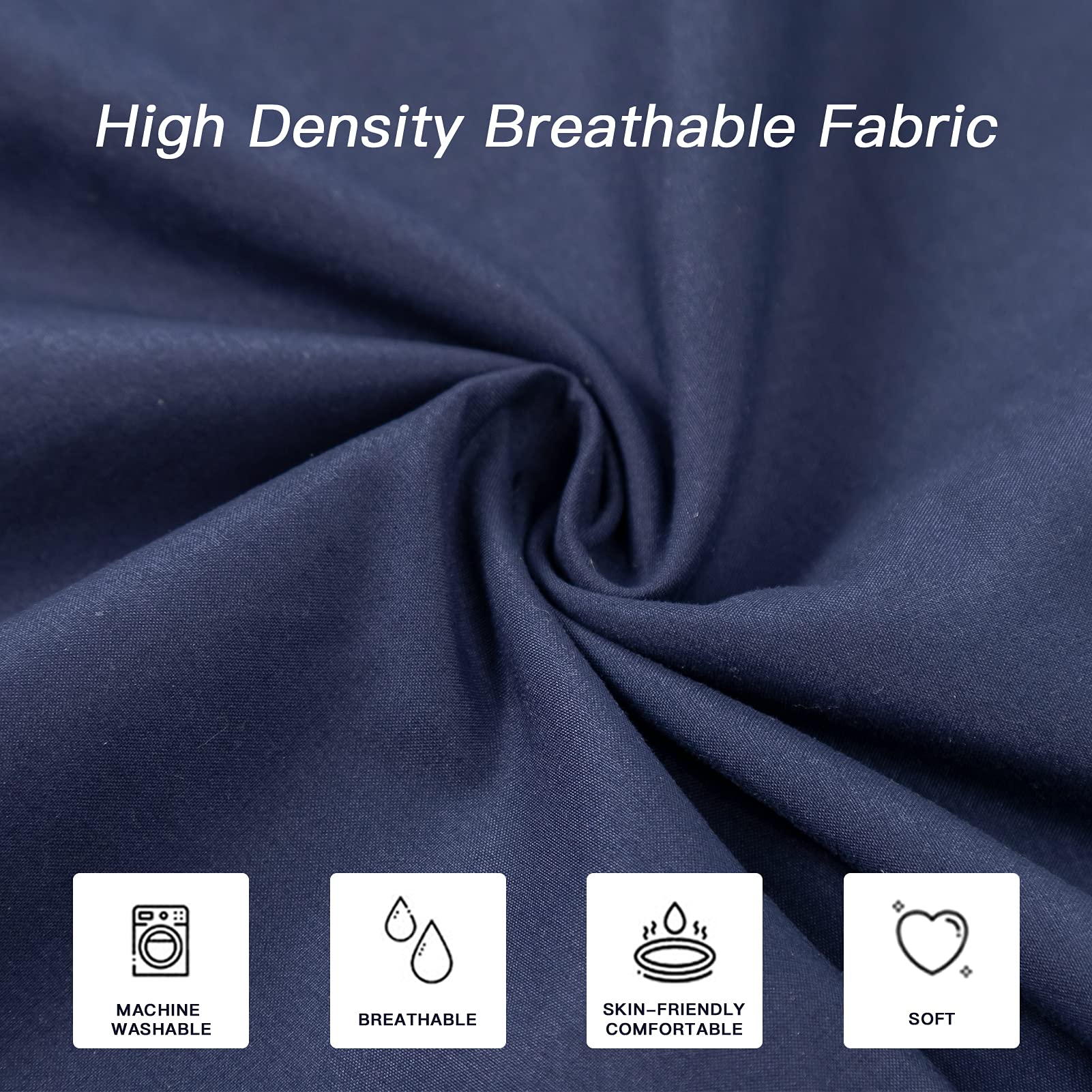 DOWNCOOL détail de la fermeture portefeuille pour un contact peau-friendlier