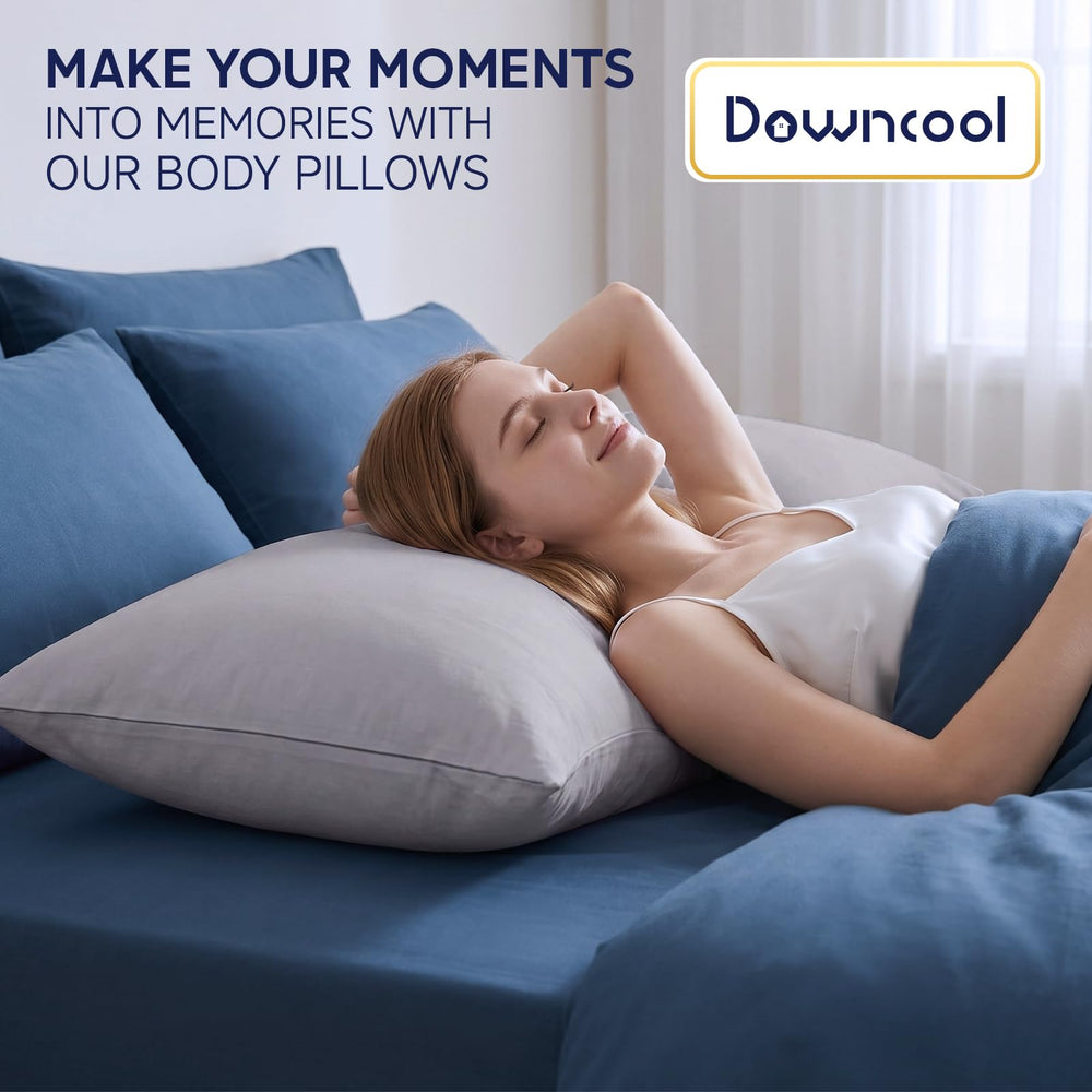 DOWNCOOL insert utilisé par un dormeur latéral démontrant alignement corporel