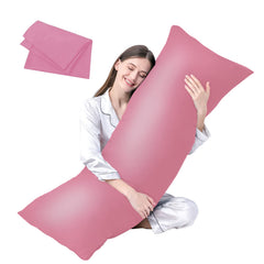 DOWNCOOL oreiller corps vue devant montrant forme longue et finition confortable