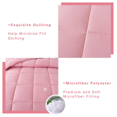 DOWNCOOL quilting en carreaux réduisant le déplacement du garnissage