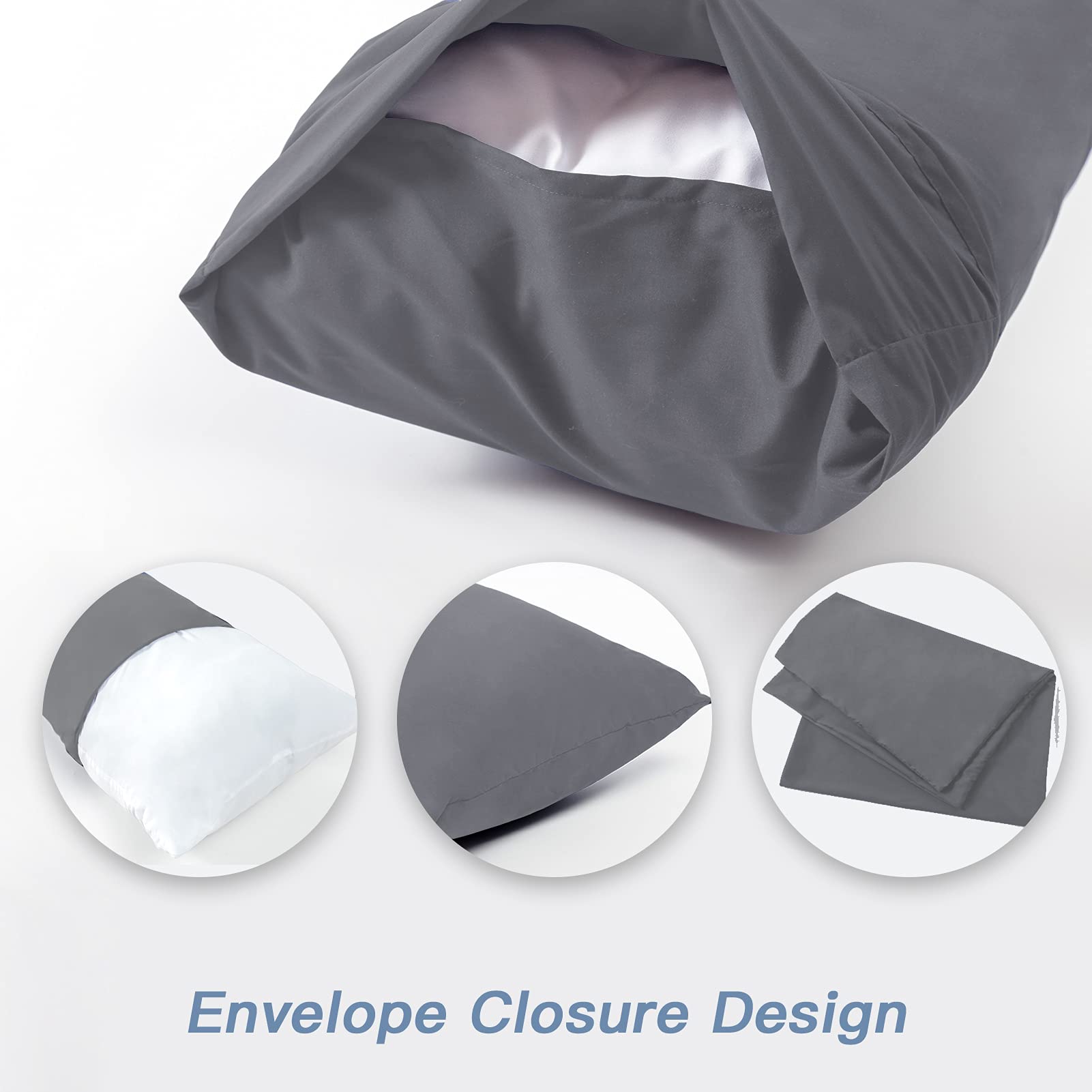 DOWNCOOL oreiller posé sur canapé pour lecture, appui confortable du dos