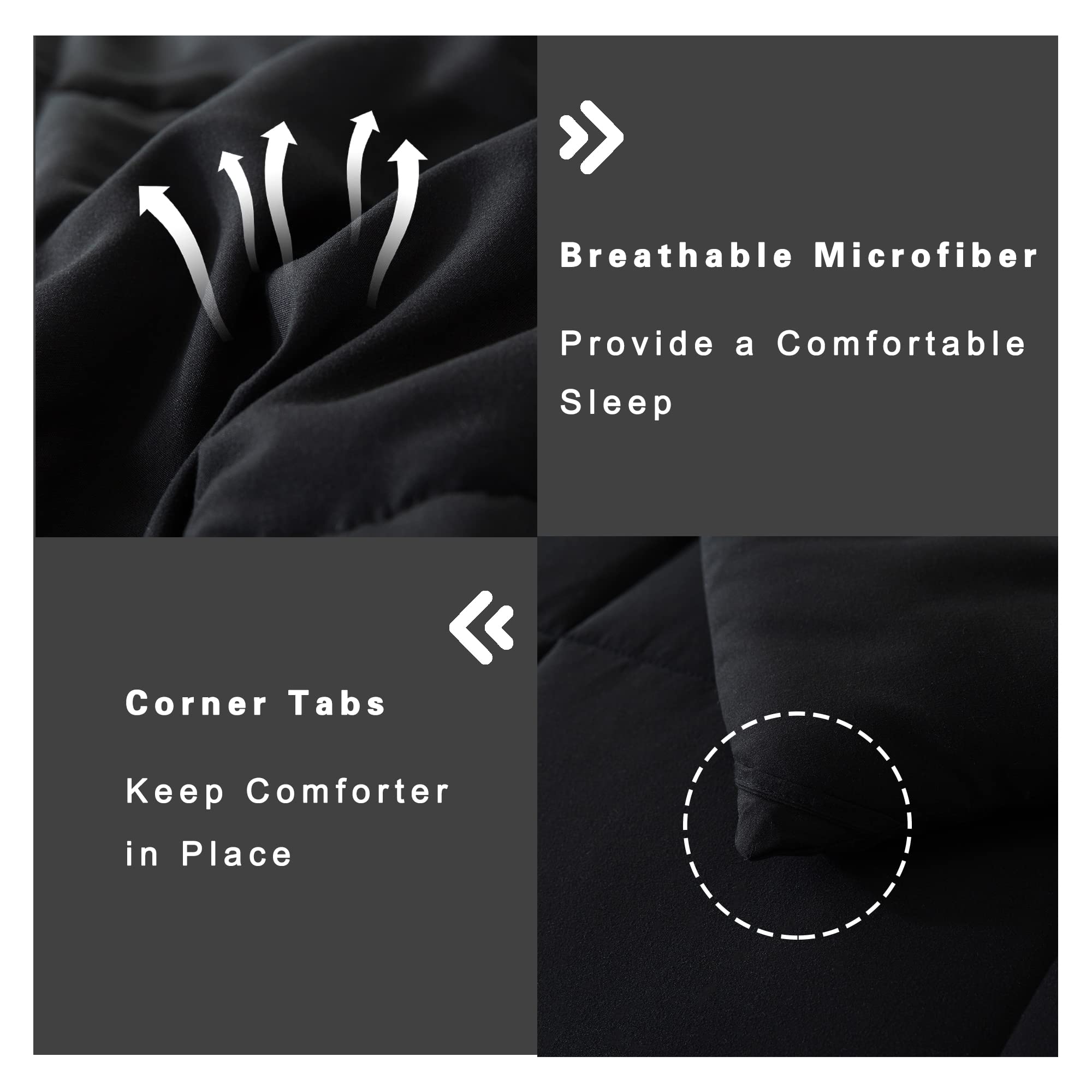 DOWNCOOL taie d'oreiller détail montrant couture soignée et confort