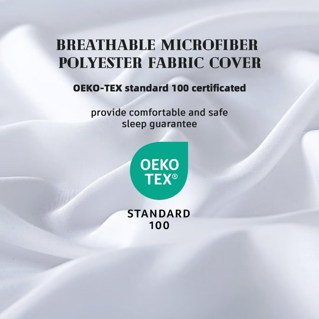 DOWNCOOL texture microfibre gros plan, tactile doux pour confort immédiat