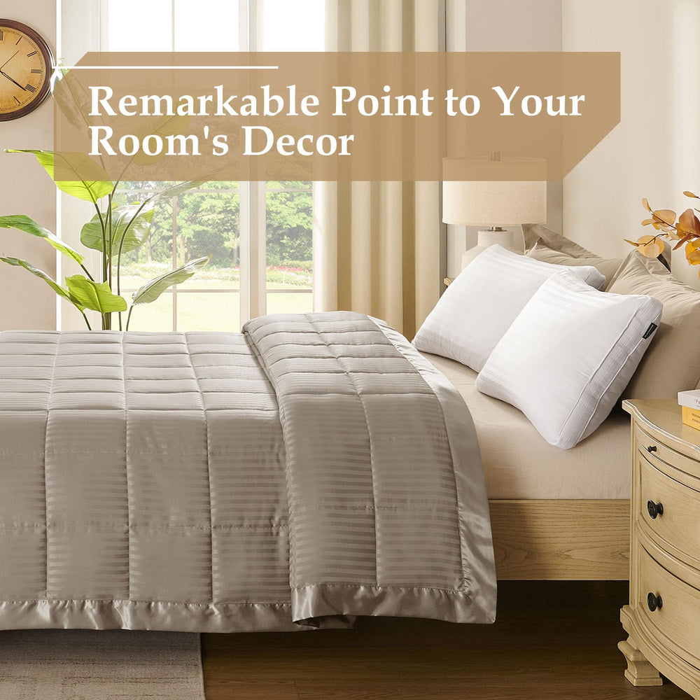 downluxe détail bordure satin 3 pouces offrant finition luxueuse