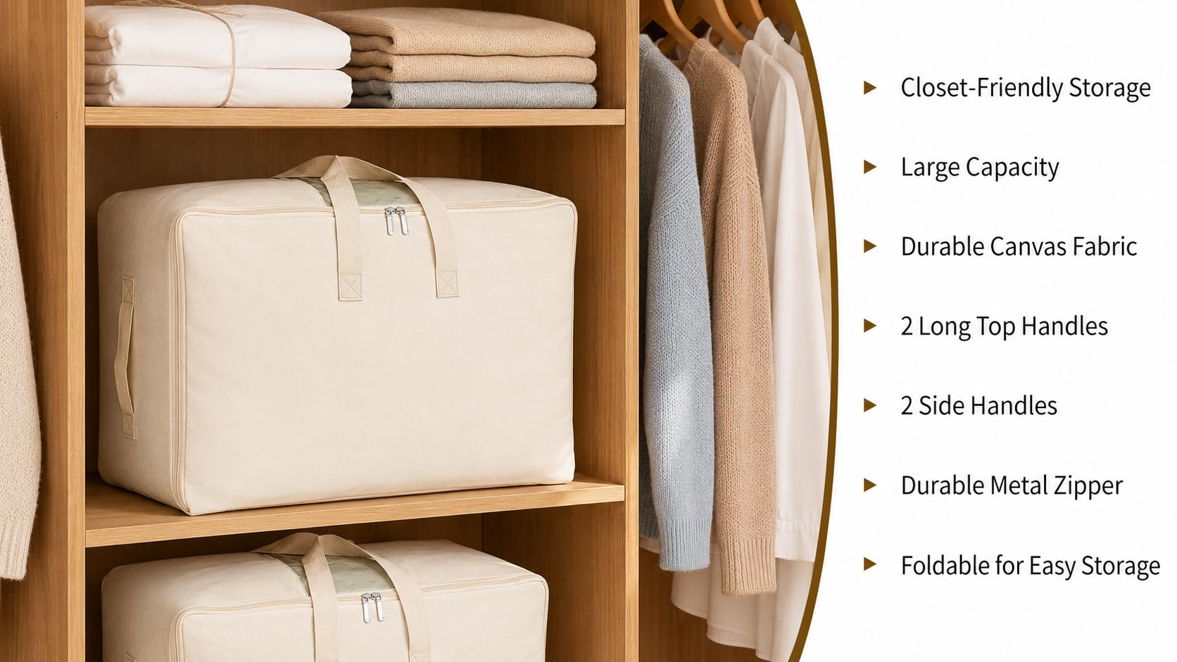 DoYiKe comparaison de taille avec couette illustrant capacité adaptée