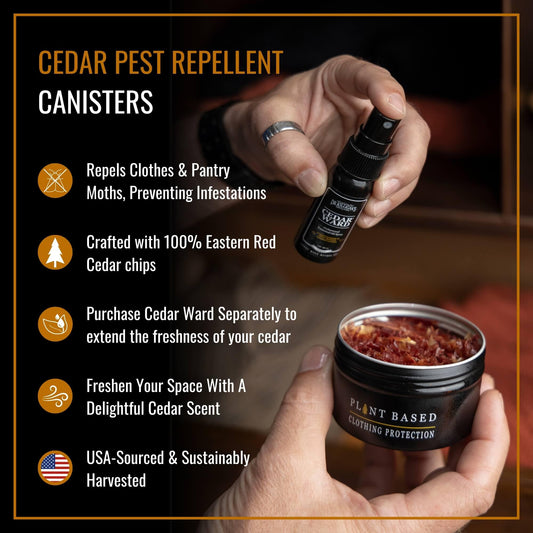Dr. Killigan's gros plan sur copeaux de cèdre offrant protection naturelle