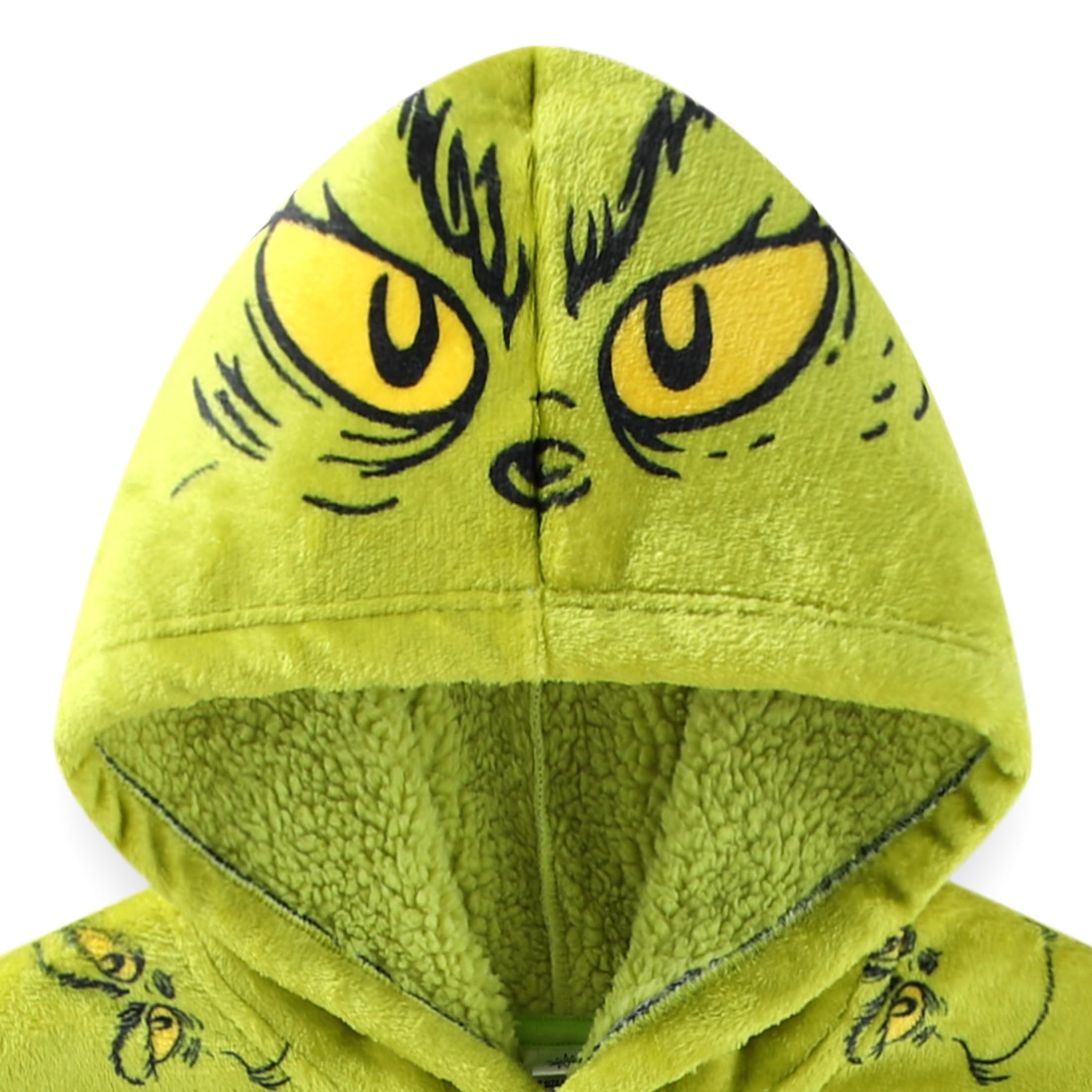 Dr. Seuss poches frontales ouvertes, rangement pratique et mains au chaud