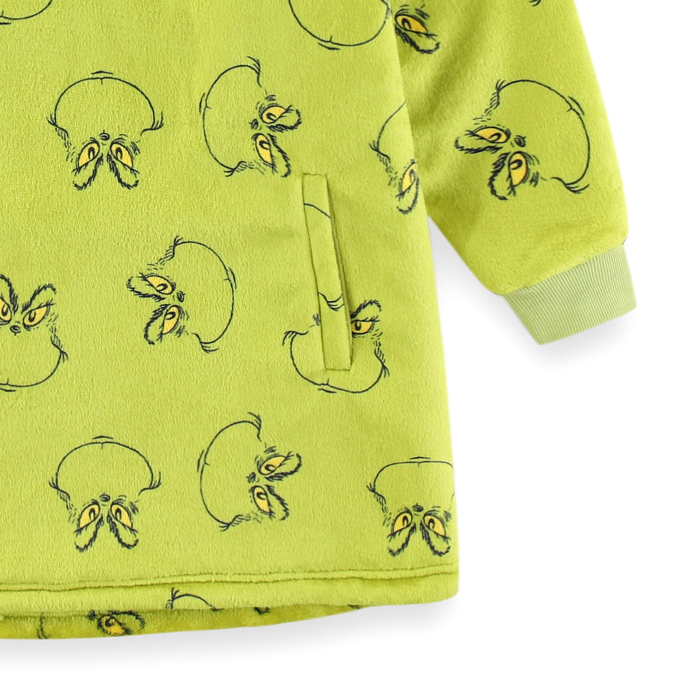 Dr. Seuss tenue Grinch assortie pour fête, création d'un costume complet