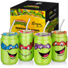 Dragon Glassware face du packaging montrant coffret thématique pratique