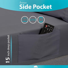 DREAMCARE gros plan texture microfibre brossée montrant douceur accrue