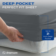 DREAMCARE coin du drap renforcé pour meilleure tenue et anti-glissement