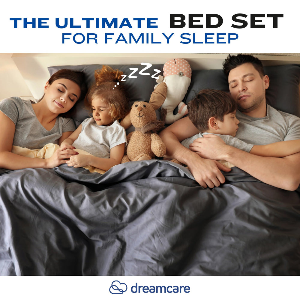 DREAMCARE draps en usage montrant confort pour deux personnes