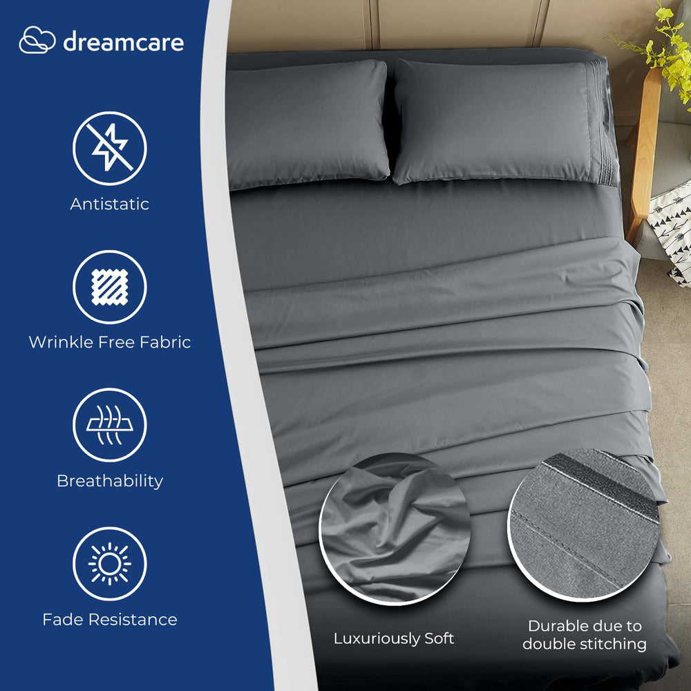 DREAMCARE drap-housse extra profond montrant bonnet pour matelas épais